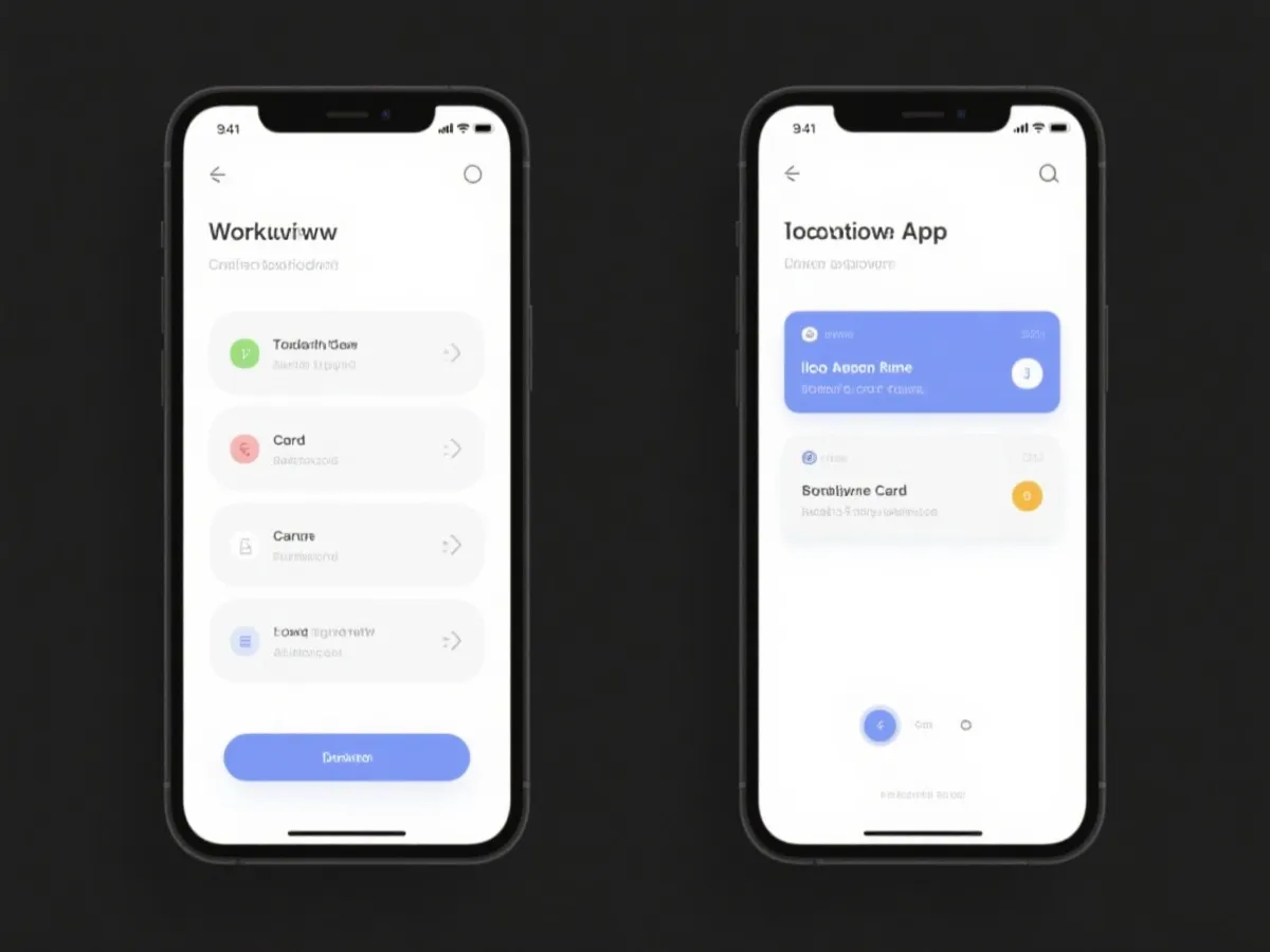 iOS使用指引界面示意